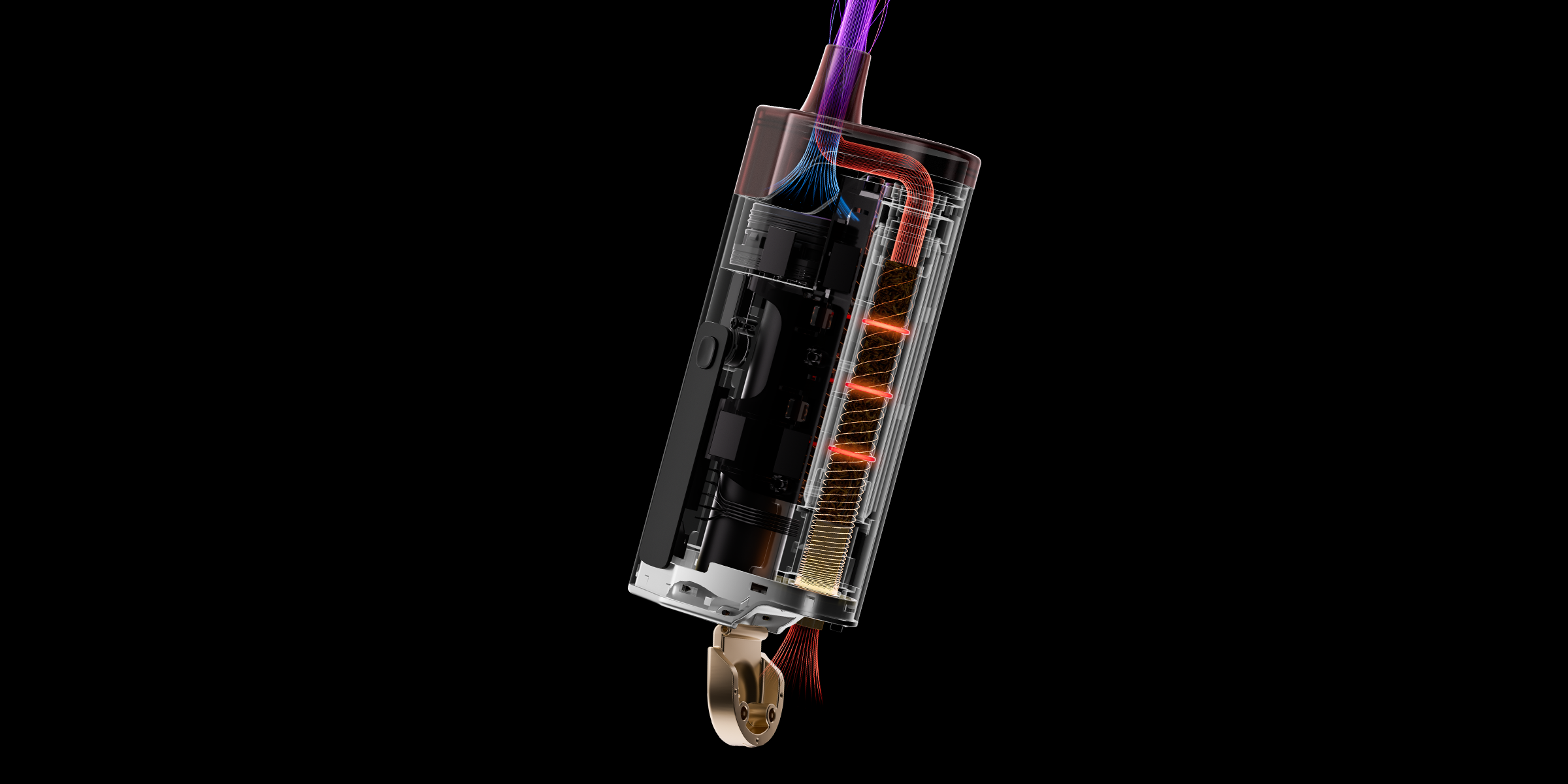 MYRO hybrid device interior